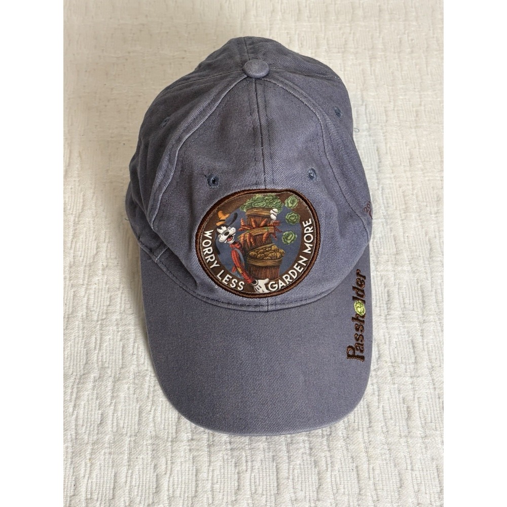 Disney Passholder Hat 2019 EPCOT Flower & Garden More Festival Goofy Worry Less